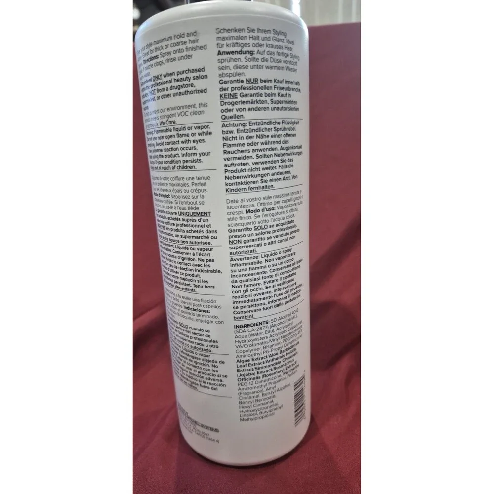 New Paul Mitchell Firm Style Freeze and Shine Spray - 33.8oz 1 Liter Medium Hold